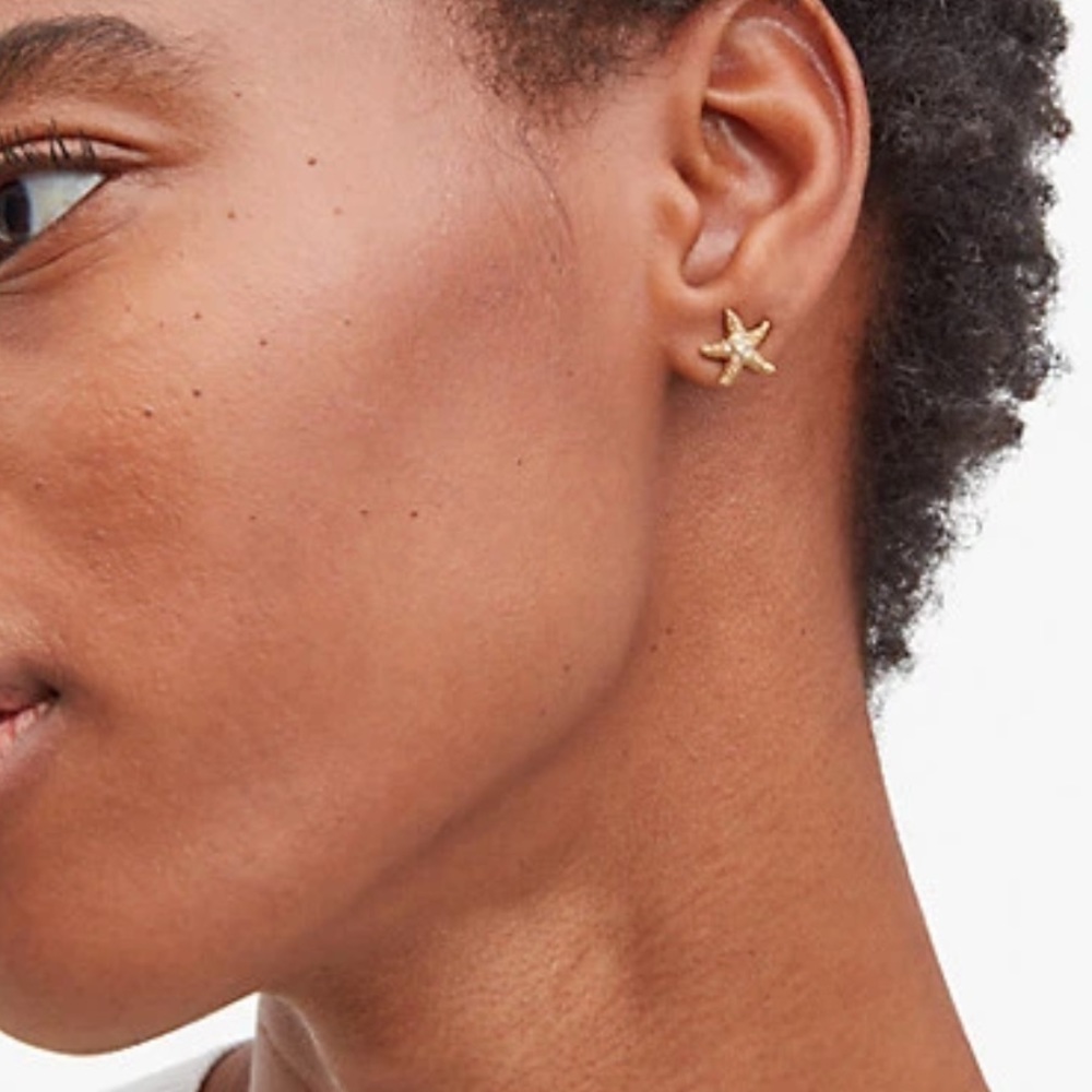 $58 Kate Spade Sea Star Starfish And Crab Earrings - Picture 3 of 6